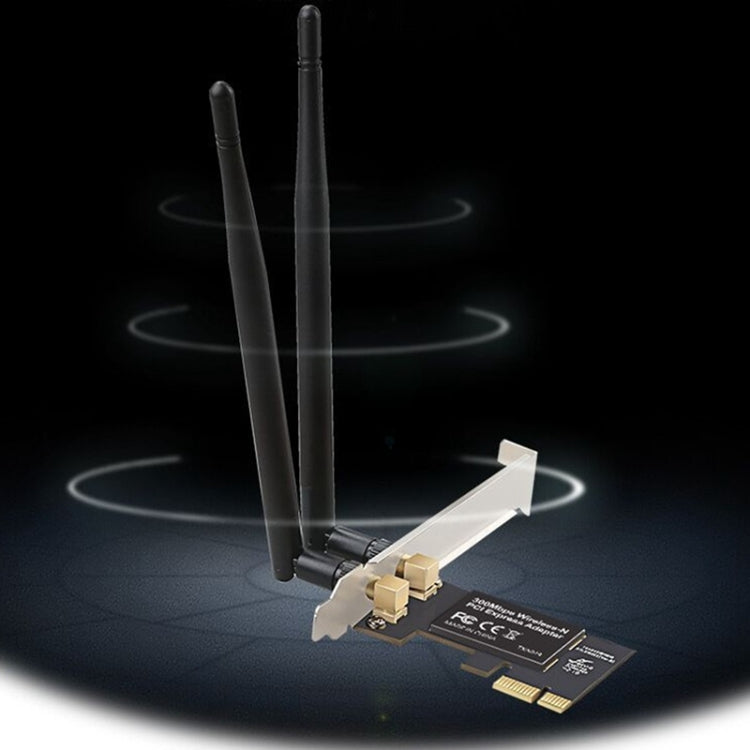 300M Dual Frequency PCI-E Wireless Network Card -  by buy2fix | Online Shopping UK | buy2fix