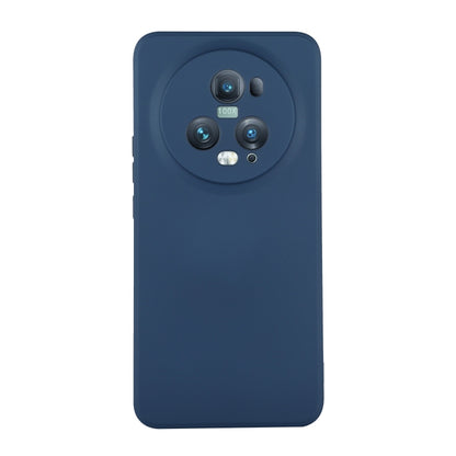 For Honor Magic5 Pro ENKAY Liquid Silicone Soft Shockproof Phone Case(Dark Blue) - Honor Cases by ENKAY | Online Shopping UK | buy2fix