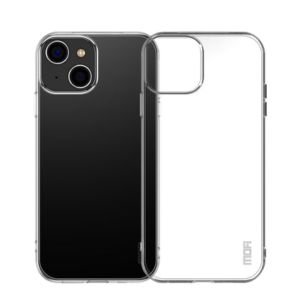 For iPhone 14 MOFI Ming Series Ultra-thin TPU Phone Case (Transparent) - iPhone 14 Cases by MOFI | Online Shopping UK | buy2fix