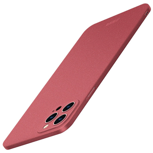 For iPhone 14 Pro Max MOFI Fandun Series Frosted PC Ultra-thin Phone Case(Red) - iPhone 14 Pro Max Cases by MOFI | Online Shopping UK | buy2fix