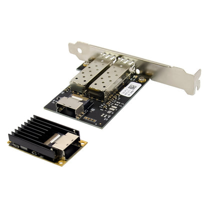 ST7243 MiniPCI-E Dual Interface Fiber Gigabit Fiber Optic SFP Server Network Card - USB Network Adapter by buy2fix | Online Shopping UK | buy2fix