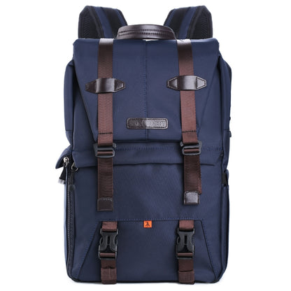 K&F CONCEPT KF13.087 Multifunctional Dual-layer Waterproof Shockproof Camera Backpack Travel Tripod Bag - Camera Accessories by K&F | Online Shopping UK | buy2fix