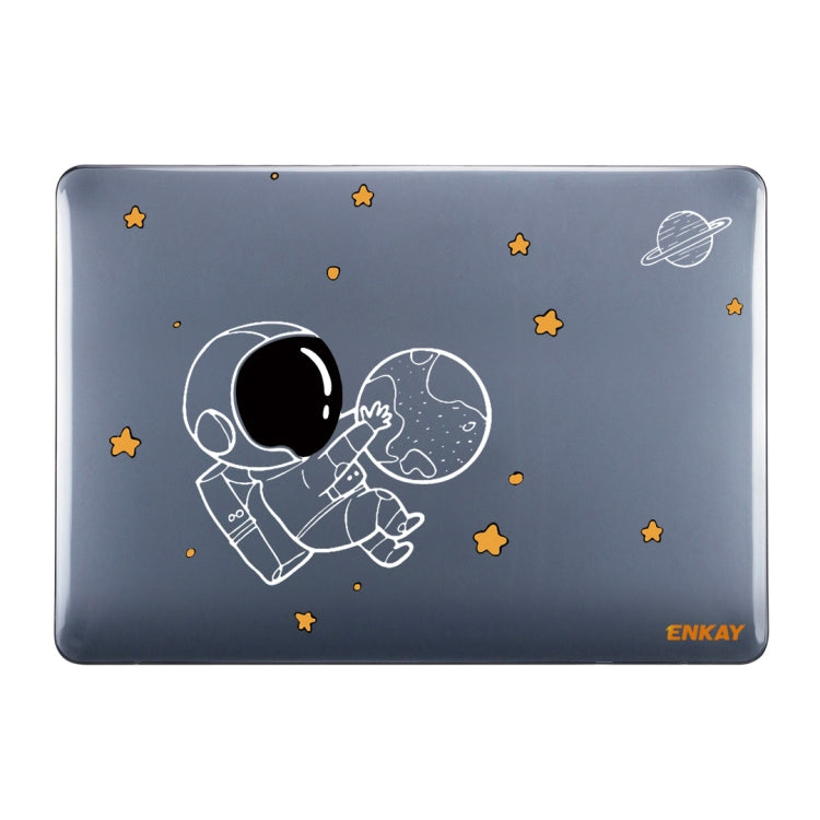 For MacBook Pro 13.3 A1708 ENKAY Hat-Prince 3 in 1 Spaceman Pattern Laotop Protective Crystal Case with TPU Keyboard Film / Anti-dust Plugs, Version:US(Spaceman No.5) - MacBook Pro Cases by ENKAY | Online Shopping UK | buy2fix