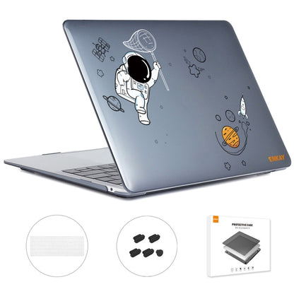 For MacBook Pro 15.4 A1707/A1990 ENKAY Hat-Prince 3 in 1 Spaceman Pattern Laotop Protective Crystal Case with TPU Keyboard Film / Anti-dust Plugs, Version:EU(Spaceman No.2) - MacBook Pro Cases by ENKAY | Online Shopping UK | buy2fix