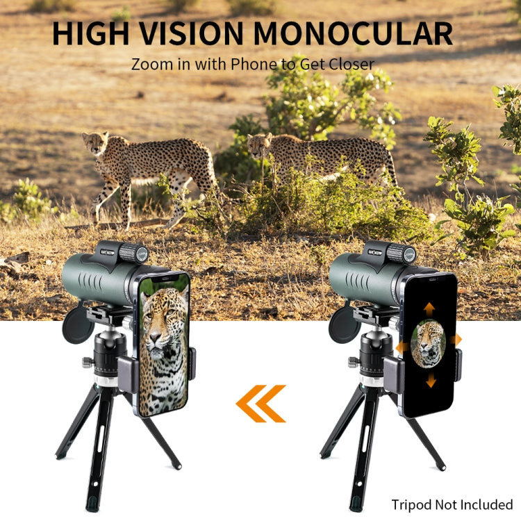 KF33.008 K&F Concept BAK4 Prism IP68 Waterproof Compact Monocular Scope - Monocular Binoculars by buy2fix | Online Shopping UK | buy2fix
