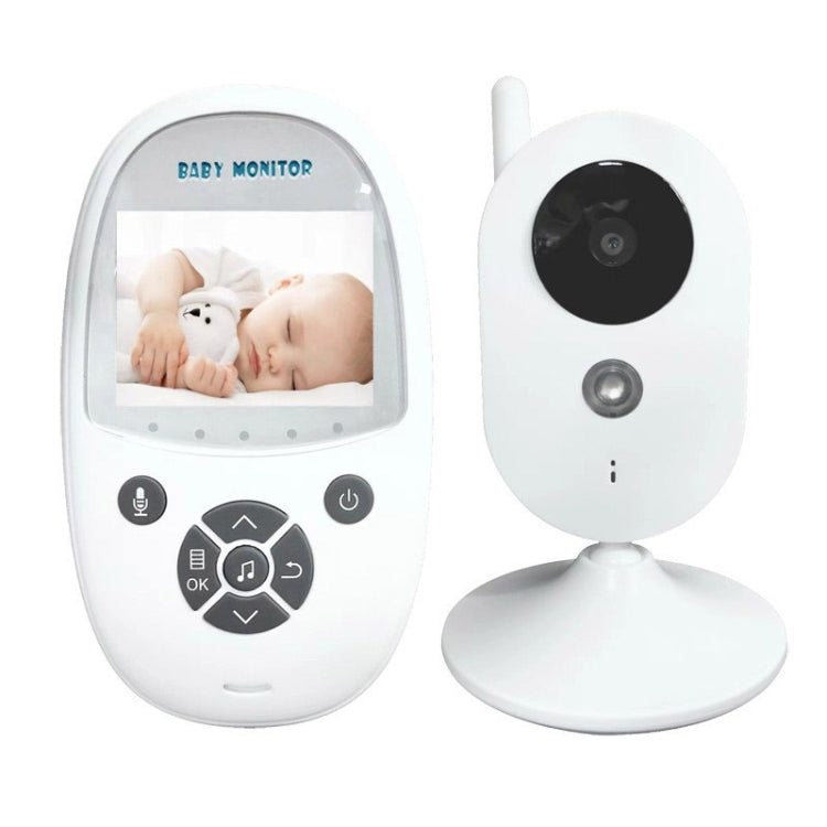 ZR302 2.4GHz Digital Video Smart Baby Monitor Night Vision Camera, Music Player, Two Way Intercom Function(EU Plug) - Security by buy2fix | Online Shopping UK | buy2fix