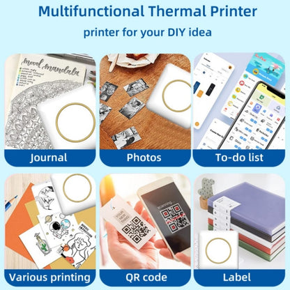 C20 Portable Multifunction Mini Printer Support OCR Text Scanning - Consumer Electronics by buy2fix | Online Shopping UK | buy2fix