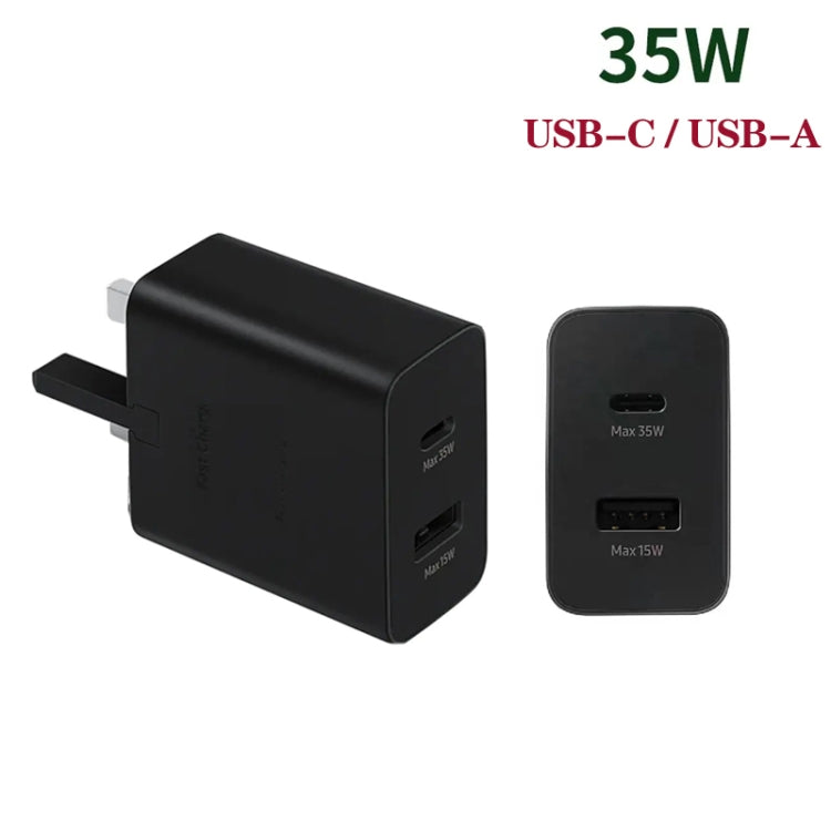 35W USB-C / Type-C + USB Charger Supports PPS / PD Protocol, UK Plug - USB Charger by buy2fix | Online Shopping UK | buy2fix