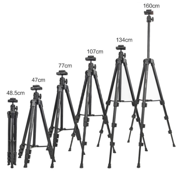 YUNTENG VCT-580 DSLR Camera Telescopic Tripod Mount with 1 / 4 Screw - Tripods by buy2fix | Online Shopping UK | buy2fix