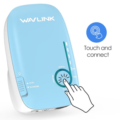 WAVLINK WN576K2 AC1200 Household WiFi Router Network Extender Dual Band Wireless Repeater, Plug:UK Plug (White) - Wireless Routers by WAVLINK | Online Shopping UK | buy2fix