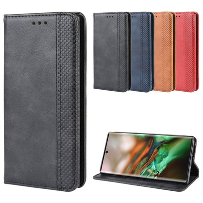 Magnetic Buckle Retro Crazy Horse Texture Horizontal Flip Leather Case for Galaxy Note 10 , with Holder & Card Slots & Photo Frame(Black) - Galaxy Phone Cases by buy2fix | Online Shopping UK | buy2fix