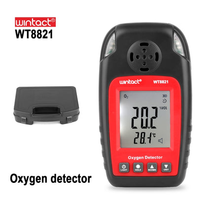 WINTACT WT8821 Oxygen Detector Independent Oxygen Gas Sensor Warning-up High Sensitive Poisoning Alarm Detector - Consumer Electronics by Wintact | Online Shopping UK | buy2fix