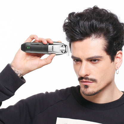 VGR V-171 5W USB Portable Push White Electric Clippers - Hair Trimmer by VGR | Online Shopping UK | buy2fix