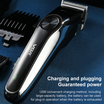 VGR V-289 10W USB Home Portable Hair Clipper with Battery Indicator & Four Gear Adjustment - Hair Trimmer by VGR | Online Shopping UK | buy2fix