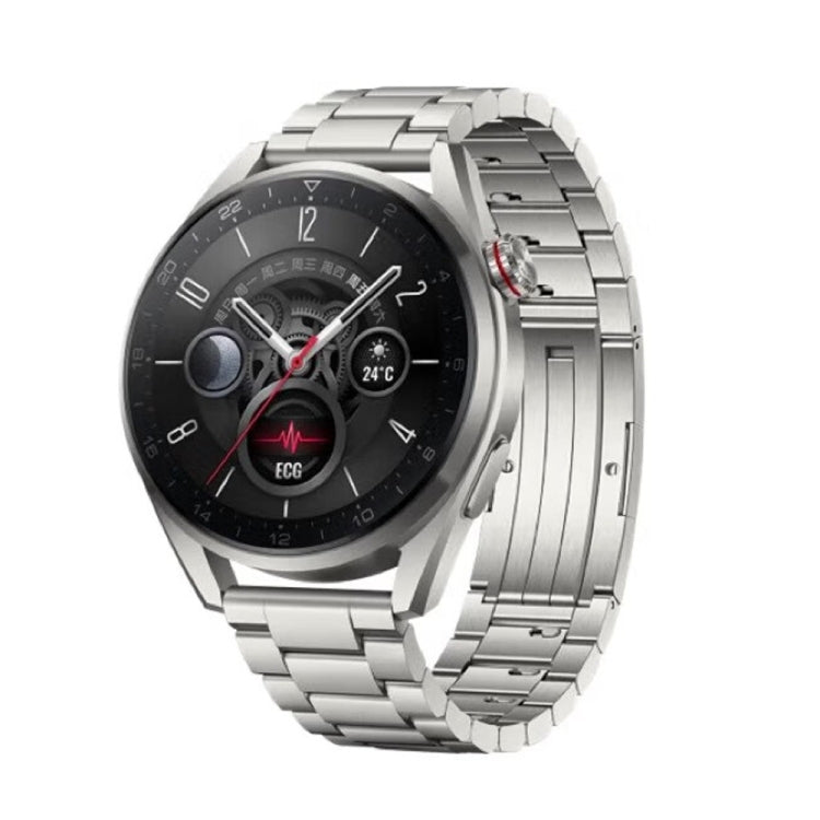 Original HUAWEI WATCH 3 Pro New Smart Sports Watch, Color:Enjoyable Gray - Wearable Devices by Huawei | Online Shopping UK | buy2fix