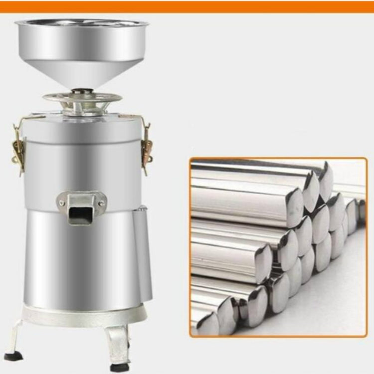 130/1800W Household Stainless Steel Refiner Large Capacity  Slurry Separation Fresh Grinding Soymilk Tofu Machine, CN Plug(Silver) - Home & Garden by buy2fix | Online Shopping UK | buy2fix