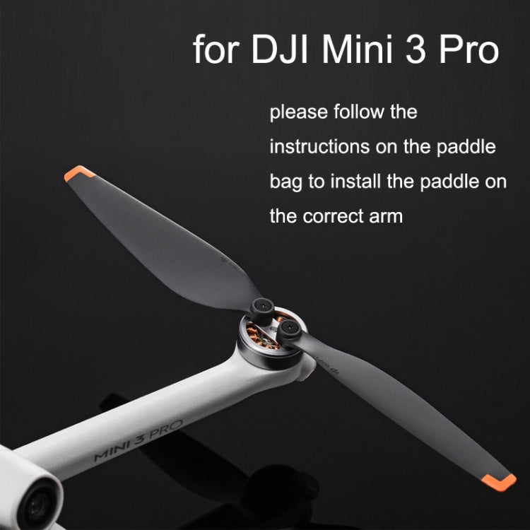 Original DJI Mini 3 Pro 2 Pairs Propeller(Black) - DJI & GoPro Accessories by DJI | Online Shopping UK | buy2fix