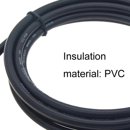 SMA Female To SMA Female RG58 Coaxial Adapter Cable, Cable Length:10m - Connectors by buy2fix | Online Shopping UK | buy2fix