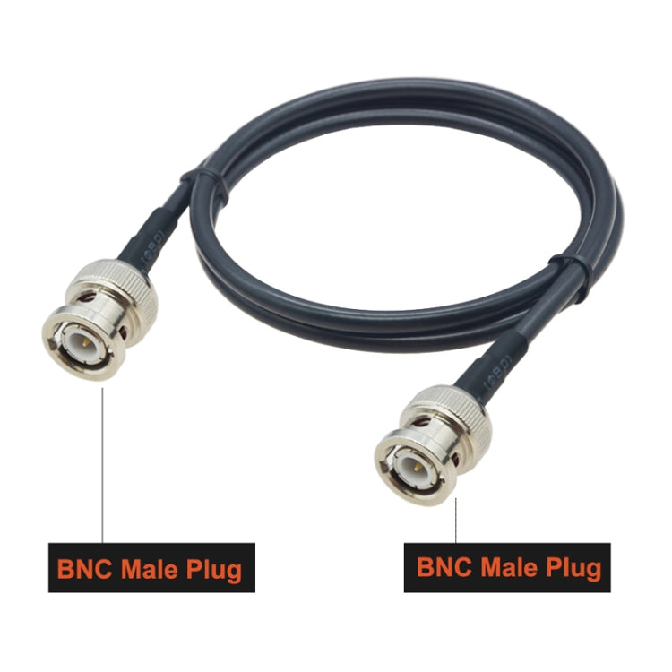 BNC Male To BNC Male RG58 Coaxial Adapter Cable, Cable Length:5m - Connectors by buy2fix | Online Shopping UK | buy2fix