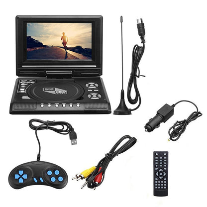 7.8 inch Portable DVD with TV Player, Support SD / MMC Card / Game Function / USB Port(US Plug) - Consumer Electronics by buy2fix | Online Shopping UK | buy2fix