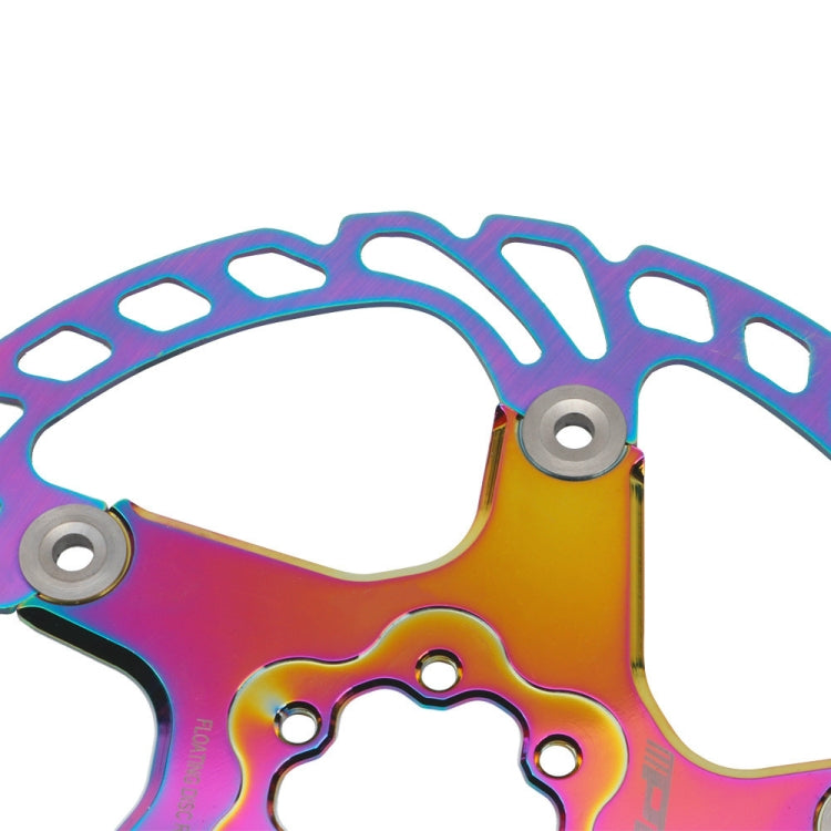 IIIPRO Floating Disc Road Mountain Bike Six Nail Disc Brake Disc, Size:140mm(Colorful) - Outdoor & Sports by IIIPRO | Online Shopping UK | buy2fix