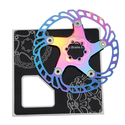 IIIPRO Floating Disc Road Mountain Bike Six Nail Disc Brake Disc, Size:140mm(Colorful) - Outdoor & Sports by IIIPRO | Online Shopping UK | buy2fix