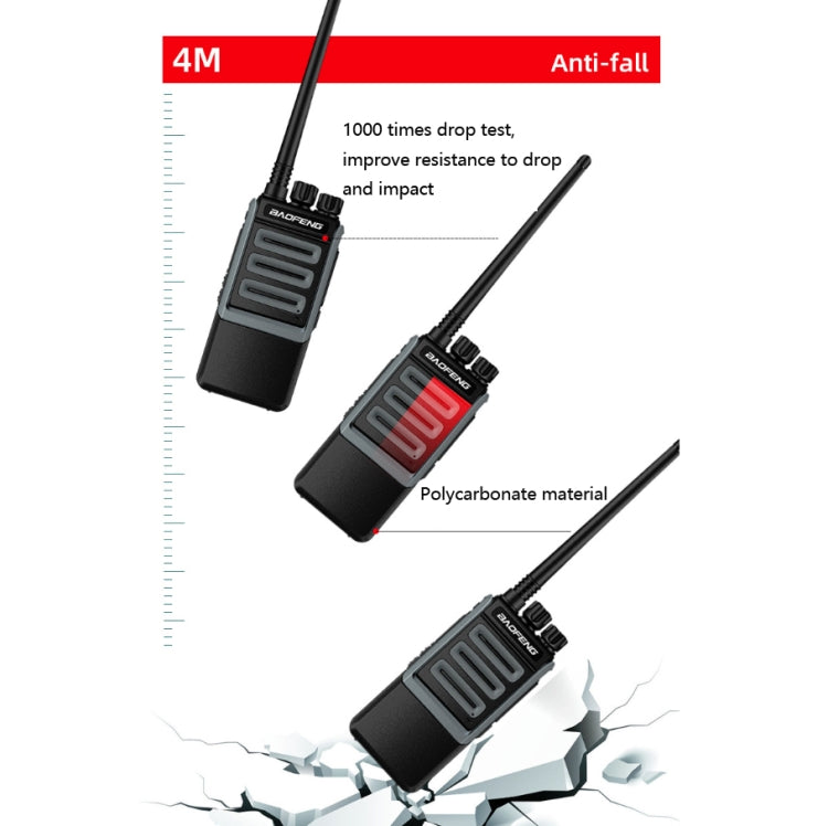 Baofeng BF-1901 High-power Radio Outdoor Handheld Mini Communication Equipment Walkie-talkie, Plug Specifications:EU Plug - Consumer Electronics by Baofeng | Online Shopping UK | buy2fix