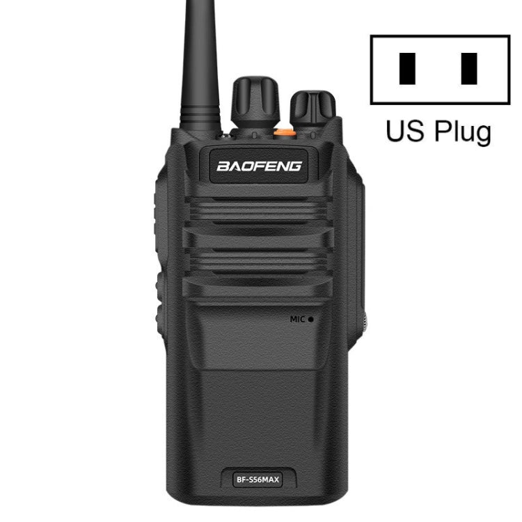 Baofeng BF-S56MAX High-power Waterproof Handheld Communication Device Walkie-talkie, Plug Specifications:US Plug - Consumer Electronics by Baofeng | Online Shopping UK | buy2fix