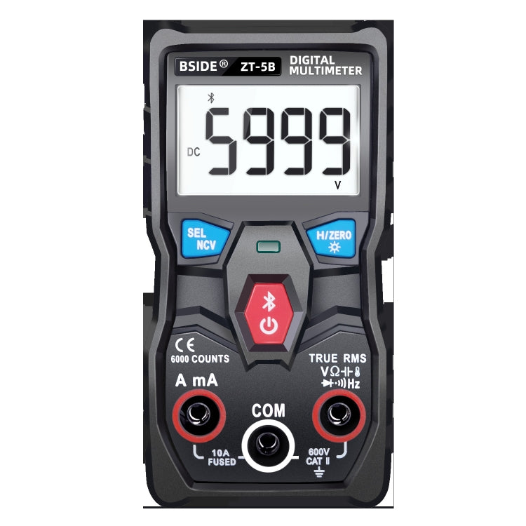 BSIDE ZT-5B Smart Bluetooth 6000 Words Automatic Range Digital Multimeter - Digital Multimeter by BSIDE | Online Shopping UK | buy2fix