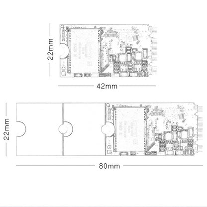 JingHai Solid State Drive M.2 2242 2260 2280 NGFF Half-Height Notebook High-Speed SSD, Capacity:256GB - Solid State Drives by JingHai | Online Shopping UK | buy2fix