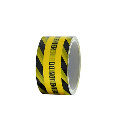 3 PCS Floor Warning Social Distance Tape Waterproof & Wear-Resistant Marking Warning Tape(Twill Do Not Enter) - Warning Sticker by buy2fix | Online Shopping UK | buy2fix