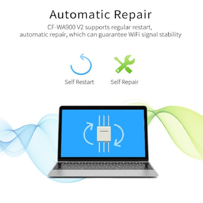 COMFAST CF-WA900 V2 1750Mbps Outdoor WiFi Dual Band High Power Wireless Base Station, US/EU Plug - Broadband Amplifiers by COMFAST | Online Shopping UK | buy2fix