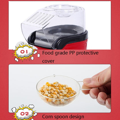 Household Electric Popcorn Machine Blow Mini Popcorn Bagging Machine, Product specifications: EU Plug 220V - Home & Garden by buy2fix | Online Shopping UK | buy2fix