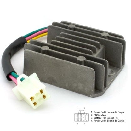 2006.0.1 Motorcycle Rectifier For Zanella FX 200 / Panther R 110 / Gilera TP 150 - In Car by buy2fix | Online Shopping UK | buy2fix