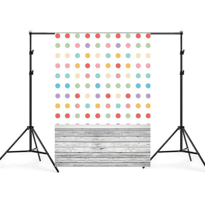 1.5m x 2.1m Light Spot Retro Wooden Board Baby Photo Shooting Background Cloth - Camera Accessories by buy2fix | Online Shopping UK | buy2fix