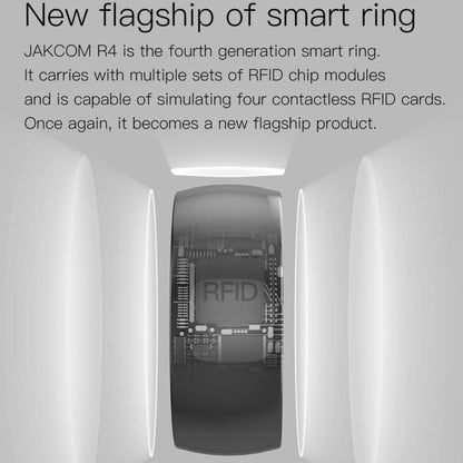 JAKCOM R4 Smart Ring Multifunctional Lord Of The Rings, Size: 70mm for Apple & Android(Number 12) - Smart Wear by JAKCOM | Online Shopping UK | buy2fix