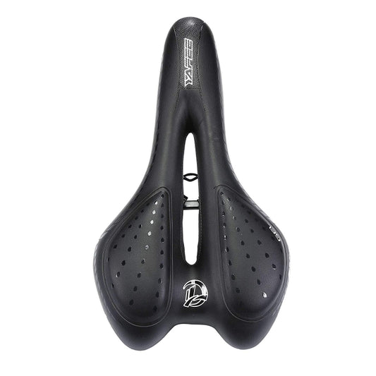 YAFEE YF-1034-4 Silicone Seat Cushion Mountain Bike Saddle Bicycle Elastic Cushion Bicycle Seat(Black) - Bicycle Saddle by YAFEE | Online Shopping UK | buy2fix