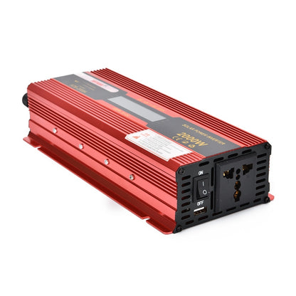 XUYUAN 2000W Car Battery Inverter with LCD Display, Specification: 12V to 110V -  by XUYUAN | Online Shopping UK | buy2fix