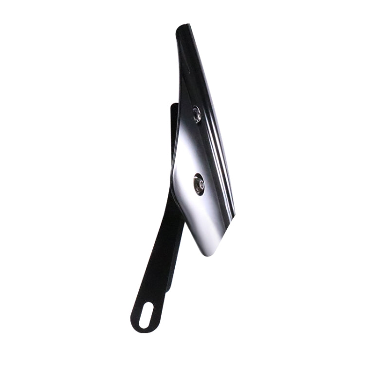 5-7 Inch Retro Motorcycle Windshield Universal Modified Windshield(Black) - Others by buy2fix | Online Shopping UK | buy2fix