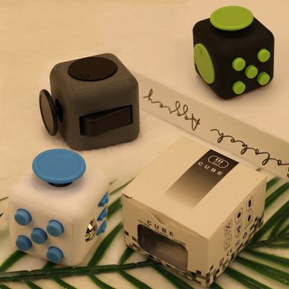 3 PCS Decompression Cube Toy Adult Decompression Dice, Colour: Gray + Black - Magic Cubes by buy2fix | Online Shopping UK | buy2fix