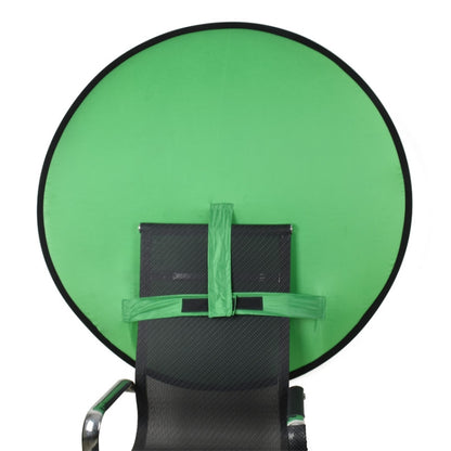 75cm EY-068 Green Background Cloth Folding ID Photo Green Screen Video Backdrop Board For E-Sports Chair - Camera Accessories by buy2fix | Online Shopping UK | buy2fix