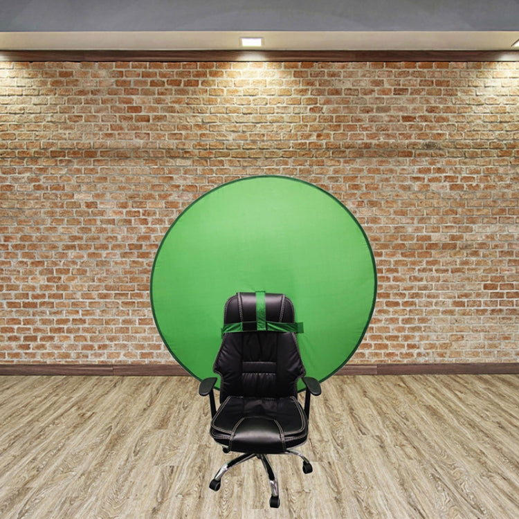 110cm EY-068 Green Background Cloth Folding ID Photo Green Screen Video Backdrop Board For E-Sports Chair - Camera Accessories by buy2fix | Online Shopping UK | buy2fix