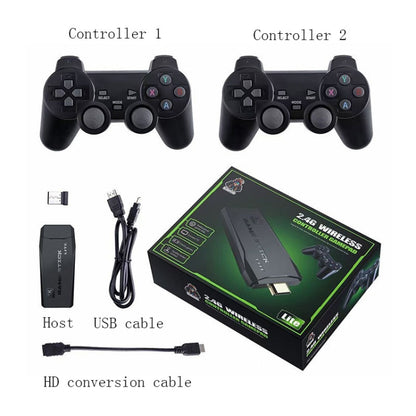 M8 Wireless HDMI Arcade Game Home TV Mini Game Machine with 2 x GamePads 32G Memory - Toys & Hobbies by buy2fix | Online Shopping UK | buy2fix