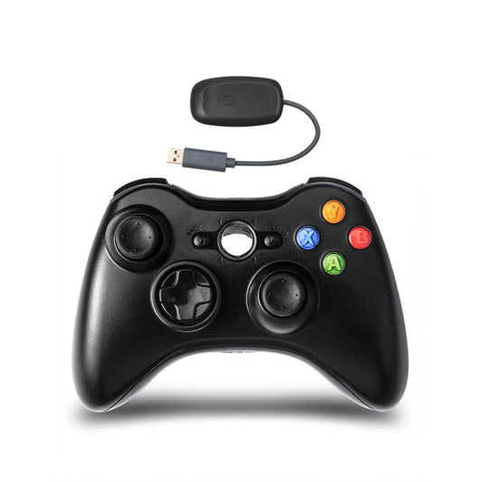 2.4G Wireless Game Controller For Xbox 360(Black) - Gamepad by buy2fix | Online Shopping UK | buy2fix