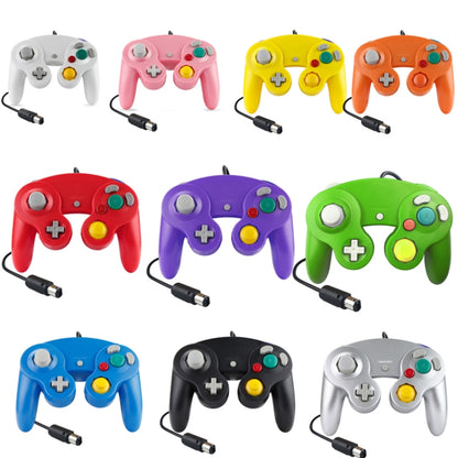 2 PCS Single Point Vibrating Controller Wired Game Controller For Nintendo NGC / Wii, Product color: Silver - Gamepads by buy2fix | Online Shopping UK | buy2fix