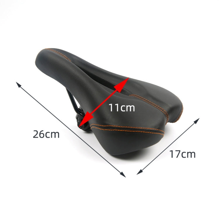 DH226 Mountain Bike Bicycle Seat Road Car Bicycle Seat Pad Accessories Equipment(Black) - Outdoor & Sports by buy2fix | Online Shopping UK | buy2fix