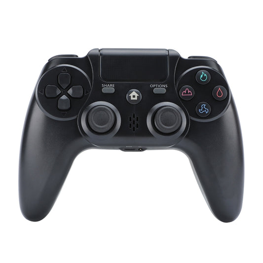 ZR486 Wireless Game Controller For PS4, Product color: Black - Gamepads by buy2fix | Online Shopping UK | buy2fix