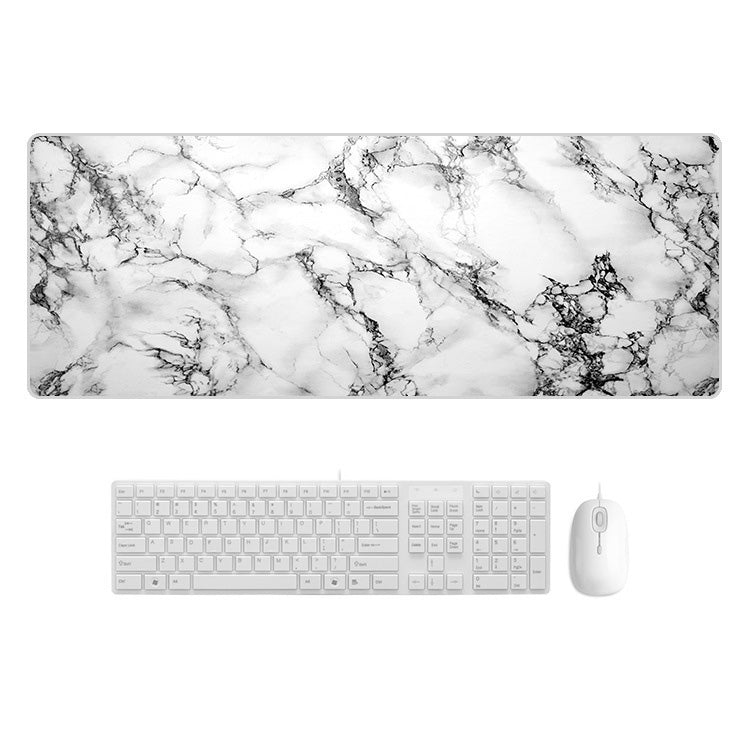 300x800x5mm Marbling Wear-Resistant Rubber Mouse Pad(Mountain Ripple Marble) - Mouse Pads by buy2fix | Online Shopping UK | buy2fix