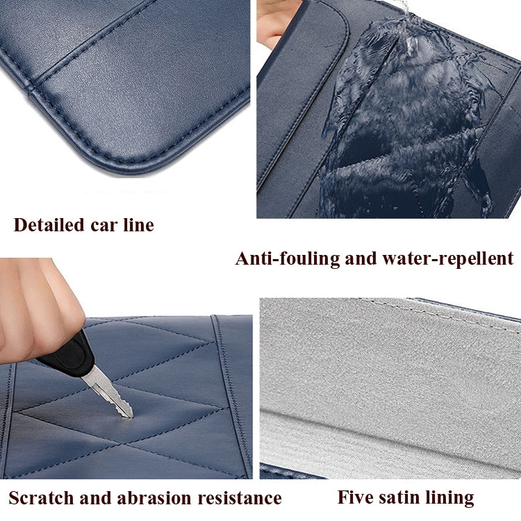 Microfiber Leather Thin And Light Notebook Liner Bag Computer Bag, Applicable Model: 11 inch -12 inch(Blue) - 12.1 inch by buy2fix | Online Shopping UK | buy2fix