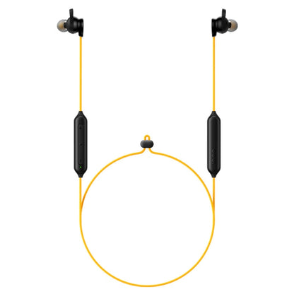 vivo IQOO Stereo Surround Sound Bluetooth Hanging Neck Magnetic Sports Earphones(Yellow) - Neck-mounted Earphone by vivo | Online Shopping UK | buy2fix